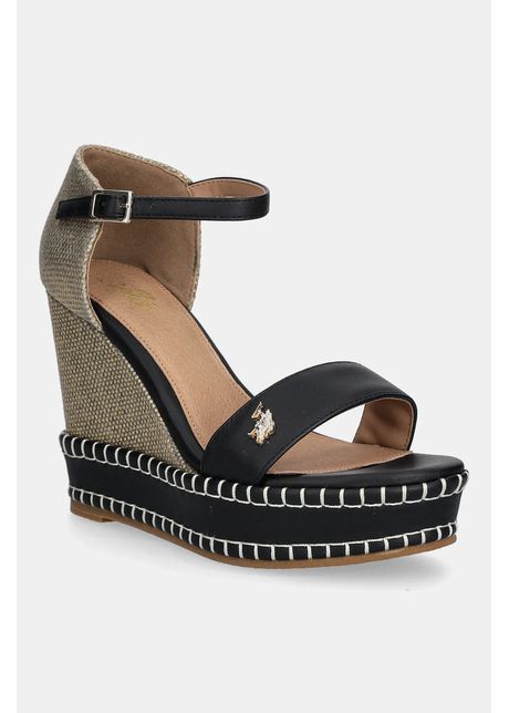 U s polo assn sandale aylin culoarea negru aylin025w 5yc1