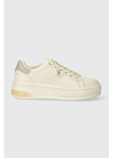 U.S. Polo Assn. sneakers ASUKA culoarea bej, ASUKA001W 4LY1
