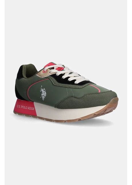 U s polo assn sneakers kitty culoarea verde kitty003w dhn1