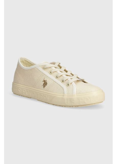 U.S. Polo Assn. tenisi MAREW femei, culoarea bej, MAREW005W 4T2
