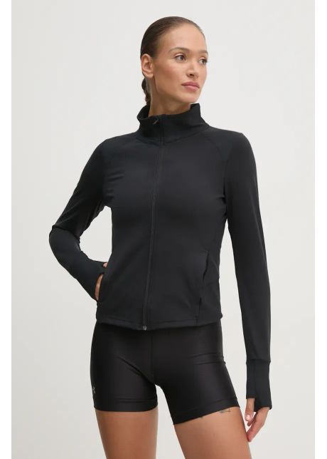 Under armour hanorac de antrenament meridian culoarea negru neted 1379157
