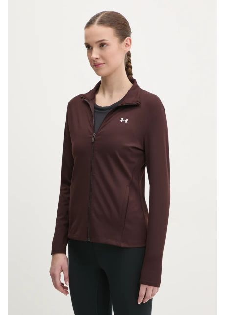 Under armour hanorac de antrenament motion emea culoarea maro neted 1388650