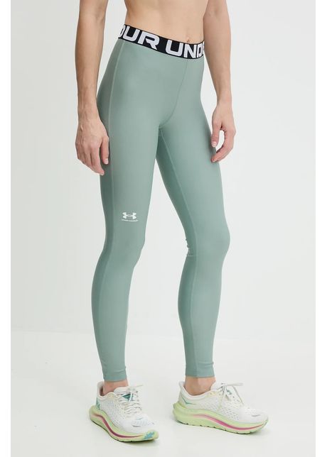 Under armour leggins de antrenament hg authentics culoarea negru cu imprimeu 1383559