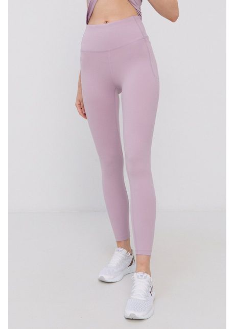 Under armour leggins de antrenament meridian 1369004 femei culoarea roz neted