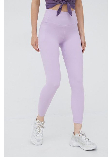Under armour leggins de antrenament meridian 1369004 femei culoarea violet neted