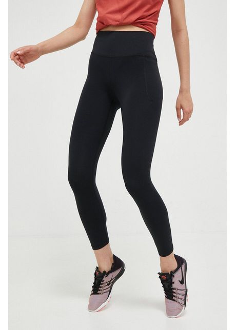 Under armour leggins de antrenament meridian culoarea negru neted