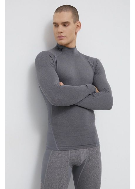 Under armour longsleeve 1369606 b rba i culoarea gri material neted