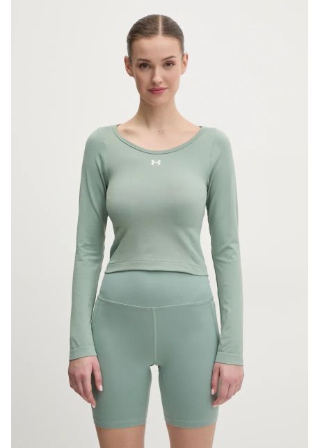 Under armour m nec lung de antrenament train seamless culoarea negru 1379150