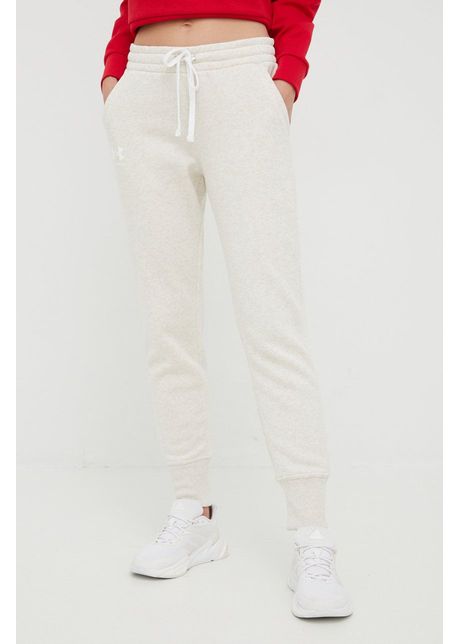 Under armour pantaloni 1356416 femei culoarea gri melanj 1356416 035