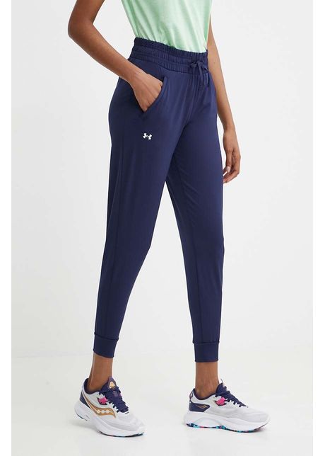 Under armour pantaloni de antrenament new fabric hg armour culoarea albastru marin neted 1369385