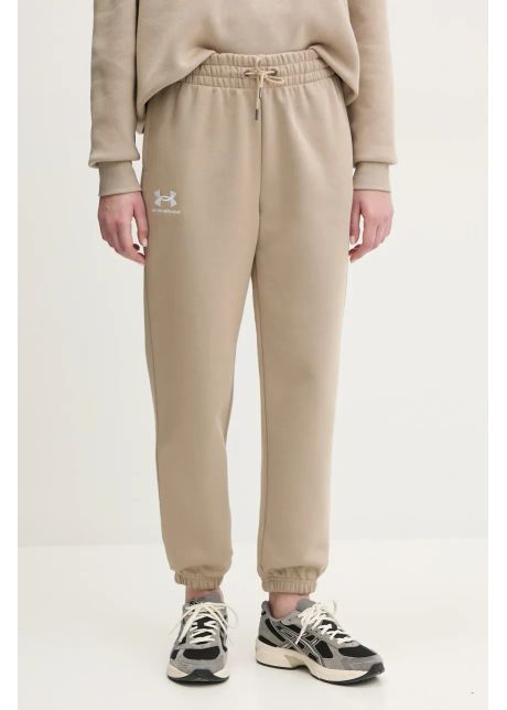 Under armour pantaloni de trening culoarea verde neted