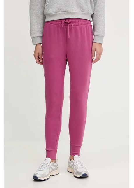 Under Armour pantaloni de trening culoarea violet, uni, 1379438