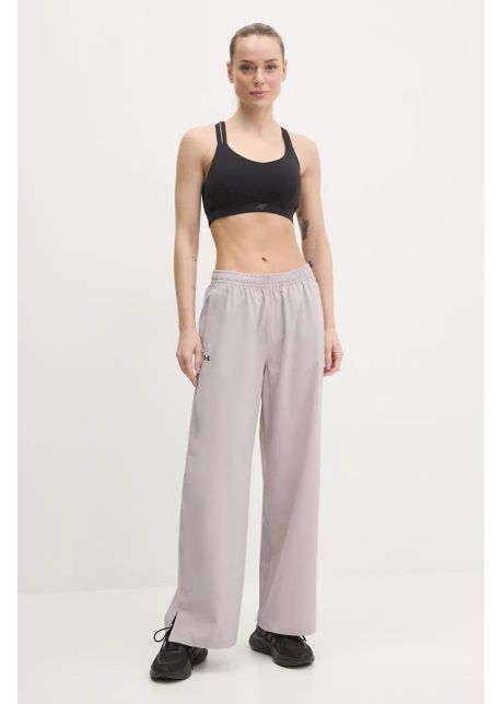 Under armour pantaloni rival femei culoarea bej 1386453