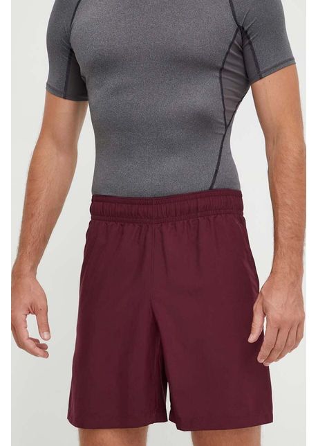 Under armour pantaloni scur i de antrenament barbati culoarea bordo