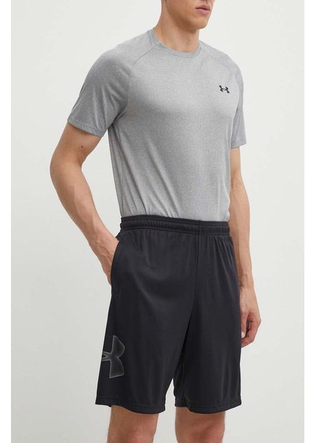 Under armour pantaloni scur i de antrenament tech graphic culoarea negru 1306443