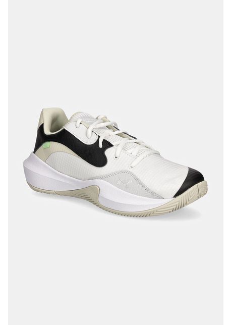 Under armour pantofi de basketball lockdown 7 low culoarea alb 3027646