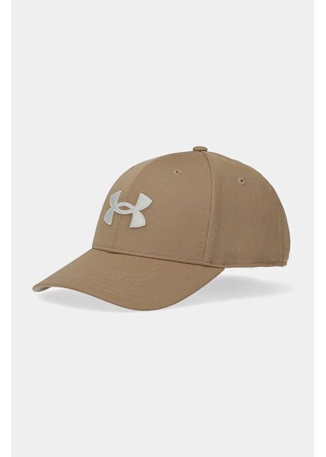 Under armour sapca blitzing culoarea bej cu imprimeu 1376701