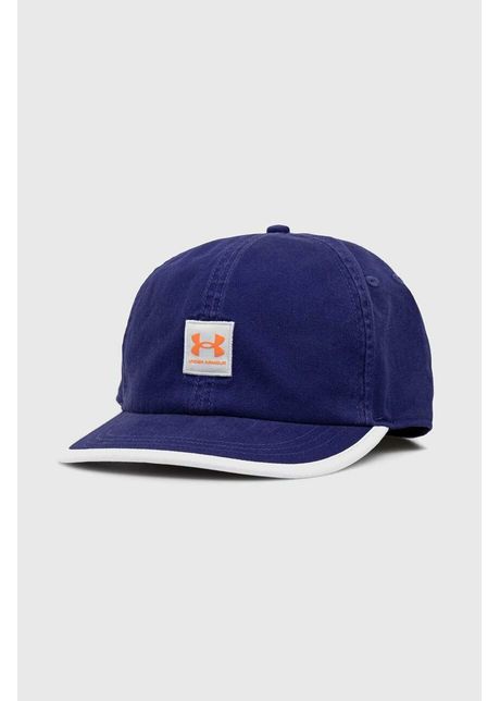Under armour sapca culoarea albastru marin cu imprimeu