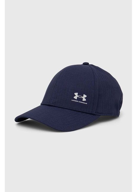 Under armour sapca iso chill armourvent culoarea albastru marin neted