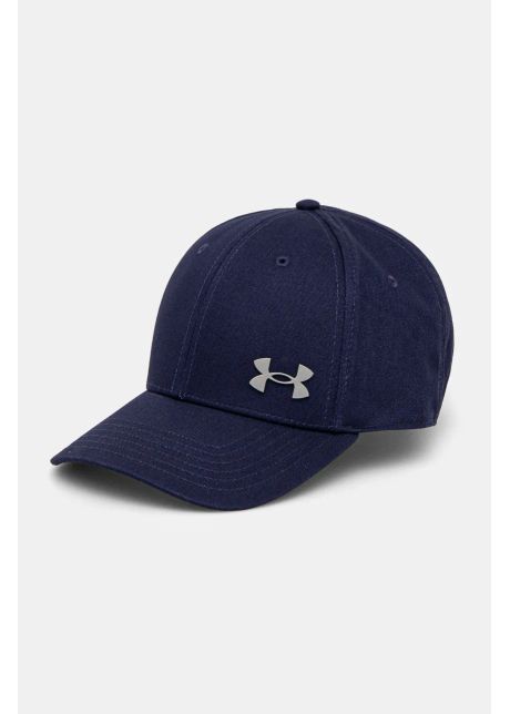 Under armour sapca sportstyle metal culoarea albastru marin neted 1389695