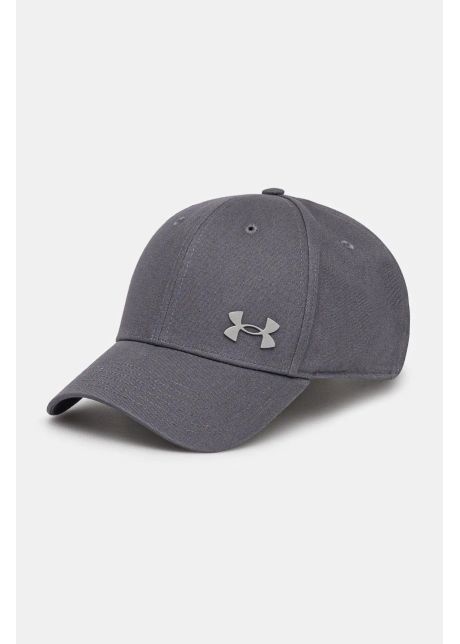 Under armour sapca sportstyle metal culoarea gri neted 1389695