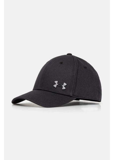 Under armour sapca sportstyle metal culoarea negru neted 1389695