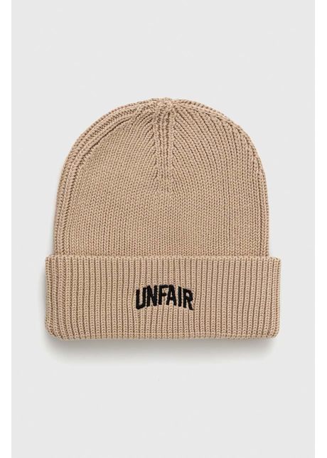 Unfair athletics caciula din bumbac culoarea bej bumbac