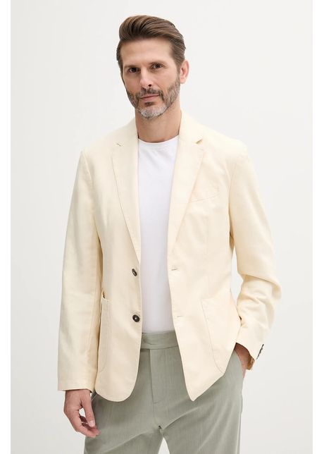 United colors of benetton blazer din amestec de in culoarea bej