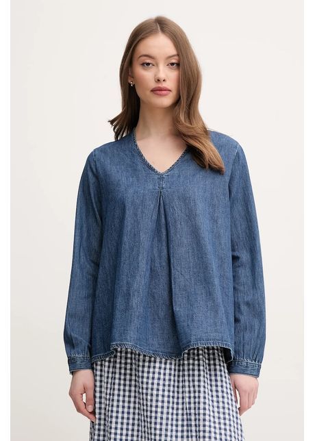 United colors of benetton bluz din bumbac uni 5rzkdq0bd