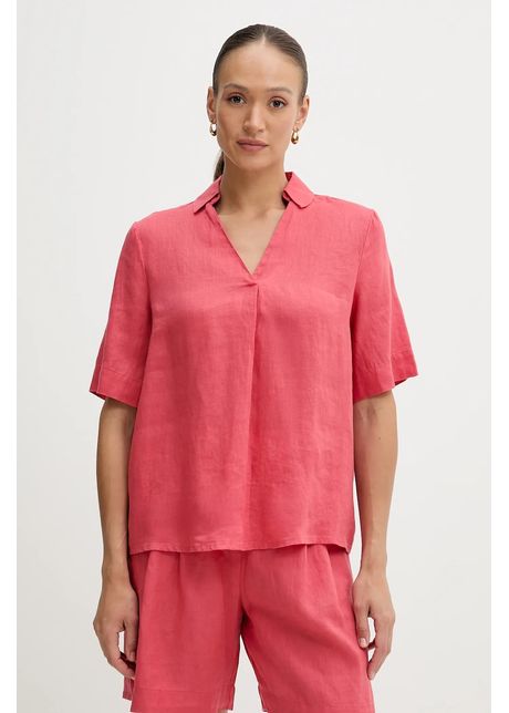 United colors of benetton bluz din in culoarea rosu uni 5bmldq0b6