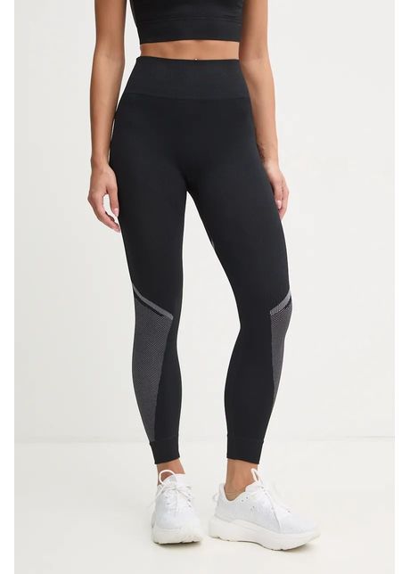 United colors of benetton colanti femei culoarea negru neted 189t3f00u