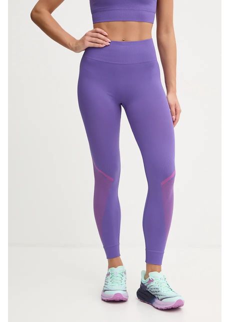 United colors of benetton colanti femei culoarea violet neted 189t3f00u