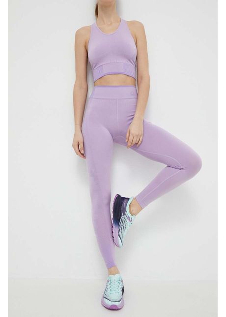United colors of benetton colanti femei culoarea violet neted