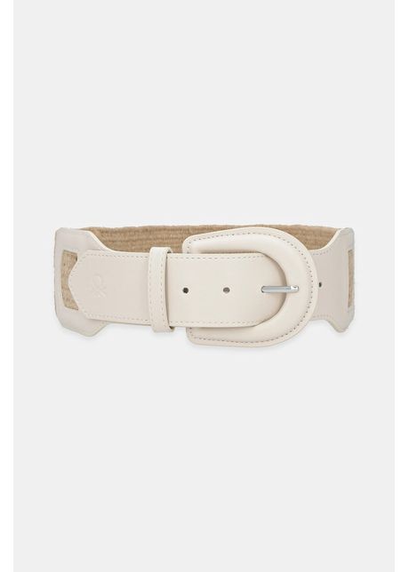 United colors of benetton curea culoarea bej 6lntdl018