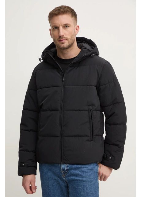United colors of benetton geaca barbati culoarea negru de iarna 2iarun05o