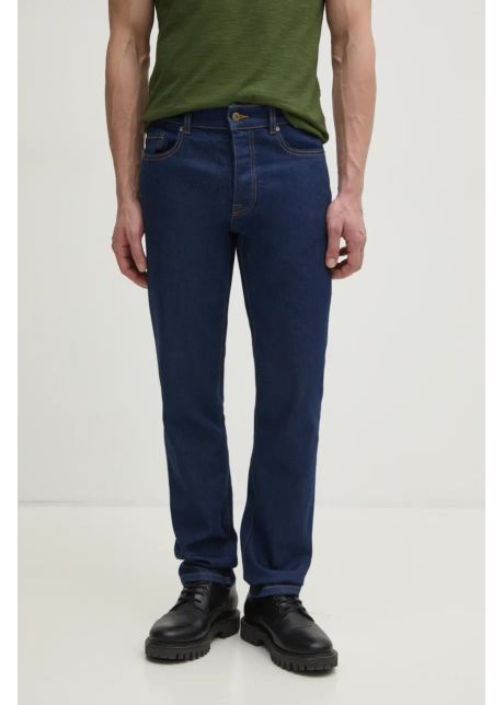 United colors of benetton jeansi barbati culoarea albastru marin 4mcp57bc8