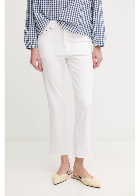 United colors of benetton jeansi femei culoarea alb