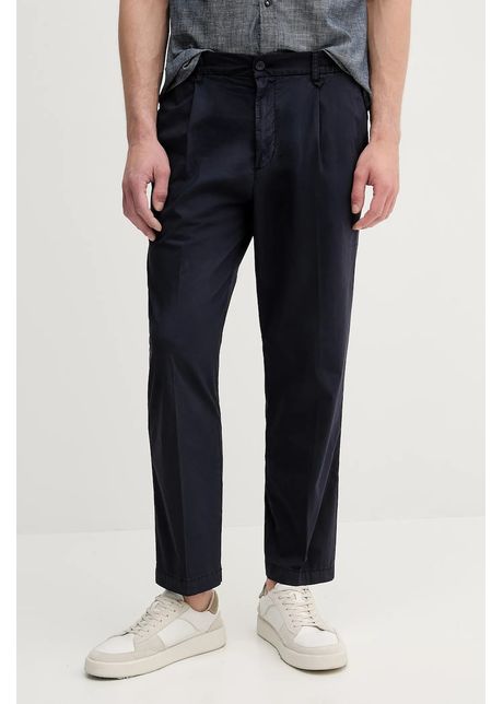 United colors of benetton pantaloni culoarea bleumarin drept 462suf04k