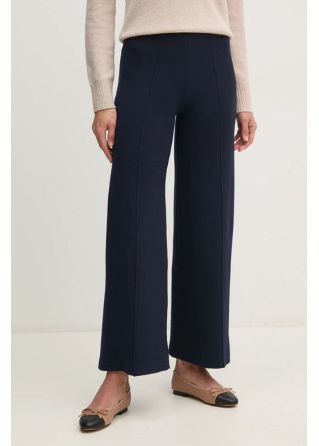 United colors of benetton pantaloni de trening culoarea albastru marin melanj 17q3df00r