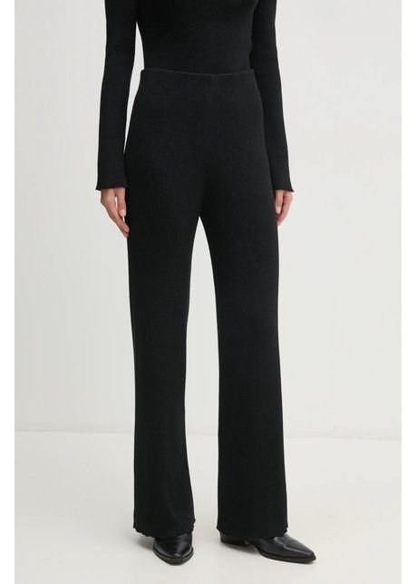 United colors of benetton pantaloni de trening culoarea negru neted 1194df00t