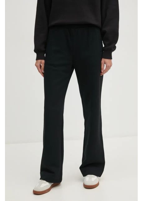 United colors of benetton pantaloni de trening culoarea negru neted 36g1df015