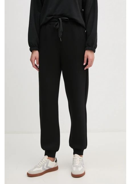 United colors of benetton pantaloni de trening culoarea negru neted 3pkldf016
