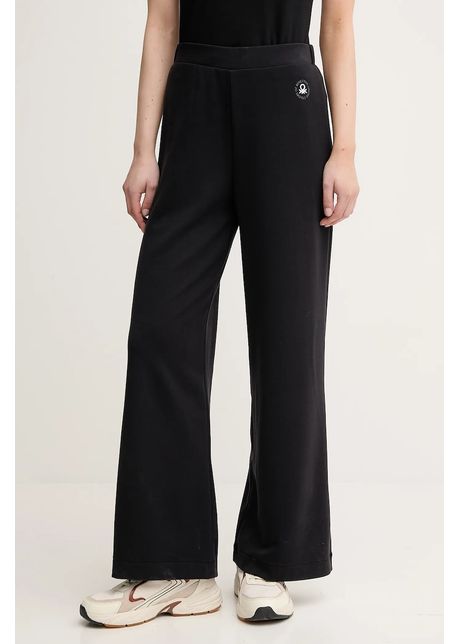 United colors of benetton pantaloni de trening culoarea negru uni 3jlc3f04c