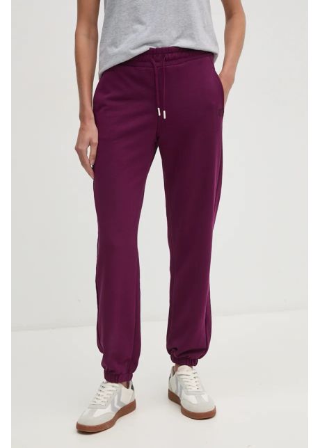 United colors of benetton pantaloni de trening culoarea violet neted 31nb3f03y