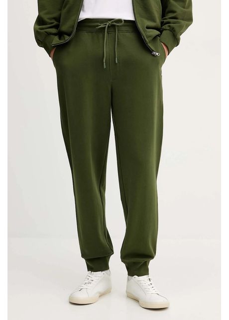 United Colors of Benetton pantaloni de trening din bumbac culoarea negru, uni, 342ZUF01B