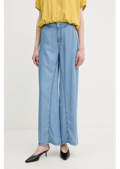 United colors of benetton pantaloni drept high waist 4khndf09l
