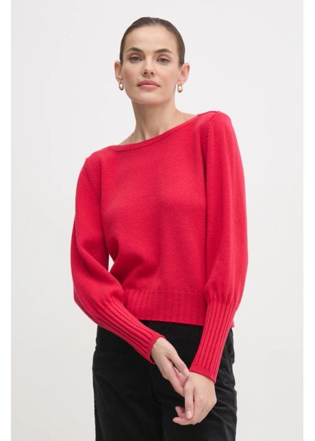 United colors of benetton pulover de lana femei culoarea roz 1244d10c6