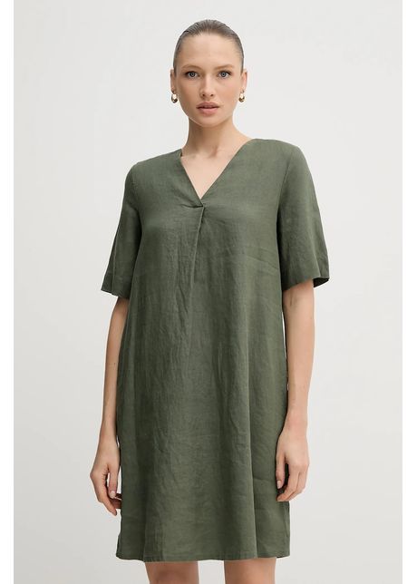 United colors of benetton rochie din in culoarea verde mini oversize 4aghdv0b0