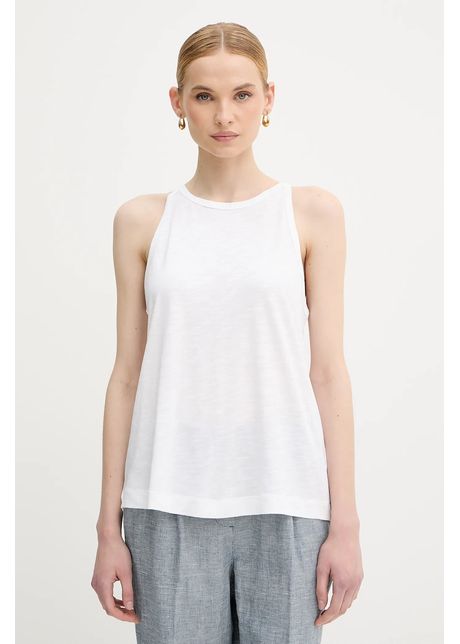 United colors of benetton top culoarea alb 3kmtdh013