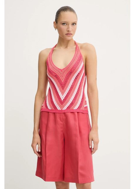 United colors of benetton top culoarea roz 1194eh01e